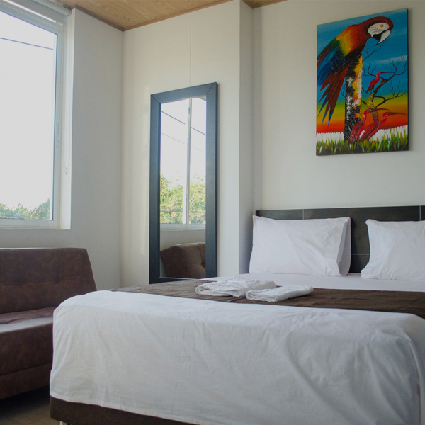 habitación sencilla hotel Arauca